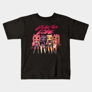 Let's kill this love! Kpop Cats Kids T-Shirt